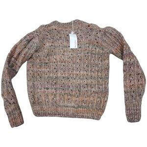 Bartolini Made in Italy Open Knit Layer Sweater Sz SM NWT
